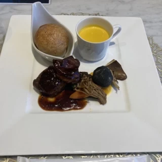 ブライダルフェアに試食した料理です。美味しかったです。