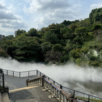 椿山荘名物の雲海