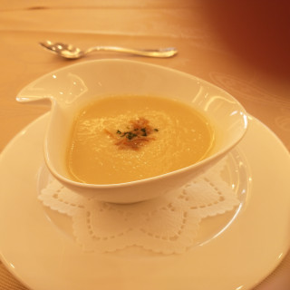 かぼちゃのスープでした