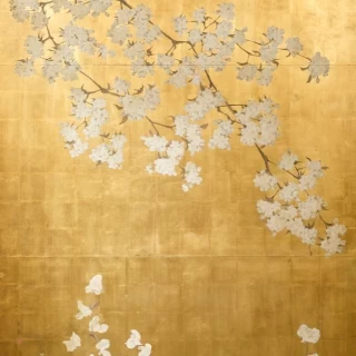 金屏風が映えます