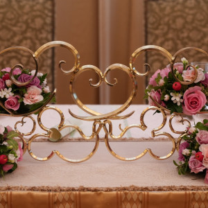 メインテーブル装花|607523さんの東京ディズニーシー・ホテルミラコスタ(R)の写真(1705729)