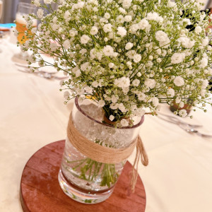 テーブル装花|607680さんのフェリシアコートの写真(1502631)
