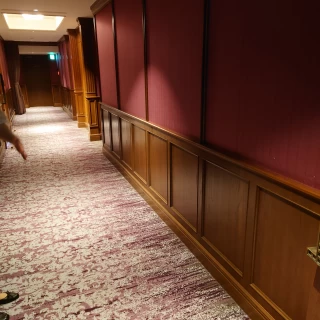 挙式会場の廊下