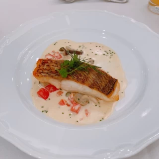お魚料理。