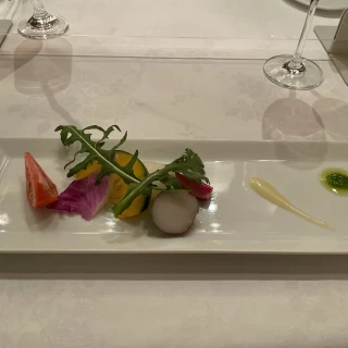 前菜のお野菜です。