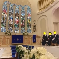 チャペルステンドグラス側