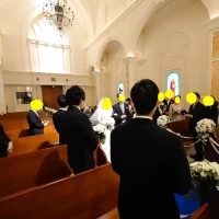 チャペル参列者席（新婦側）