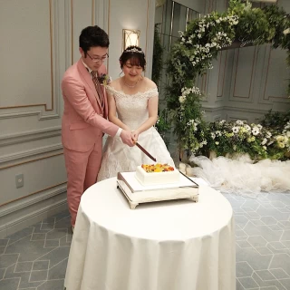 ケーキ入刀