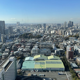 披露宴会場階からの景色