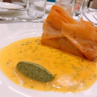 きれいな盛りつけ