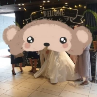 披露宴前のフォトスペース