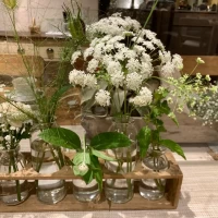流しテーブル装花コーディネート