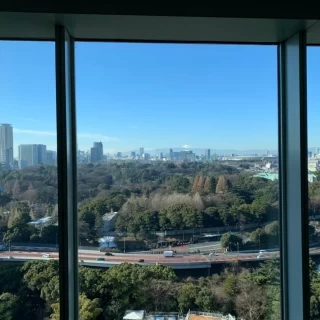 披露宴会場から見える外の景色です。
