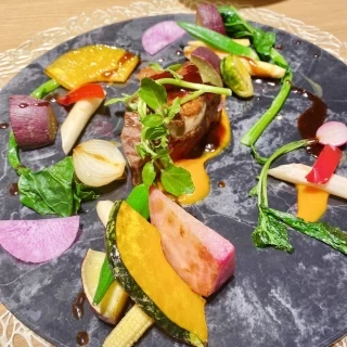 下見の際にいただいた料理