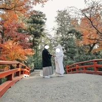 挙式前写真撮影