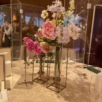 席の花