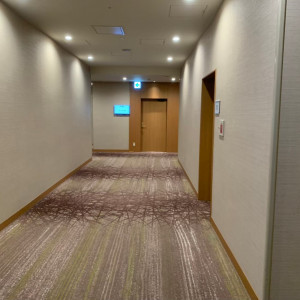 控え室までの通路|609056さんのホテルアソシア静岡の写真(1388646)