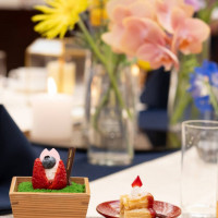 デザートの抹茶ティラミスが美味