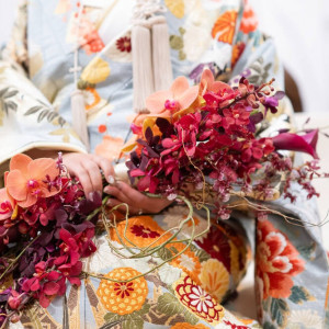 色打掛ブーケ|609178さんの住吉大社の写真(2545410)