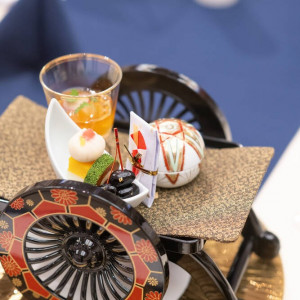 前菜が御所車に乗ってる|609178さんの住吉大社の写真(2545405)