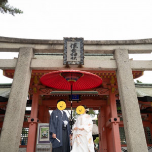 式の後に撮った写真|609178さんの住吉大社の写真(2545401)