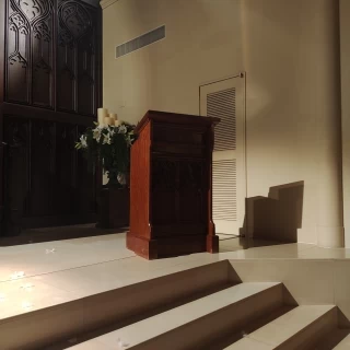 司会者席