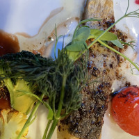 白身魚と地元浜松産の野菜