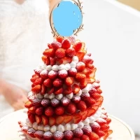 特注デザインのケーキも対応してもらえます。