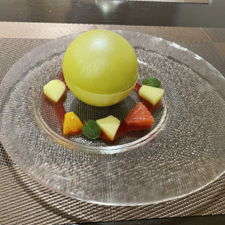 デザート、オプションでつけれるそう