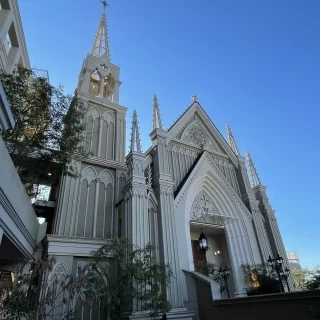 2階にあるチャペル外観