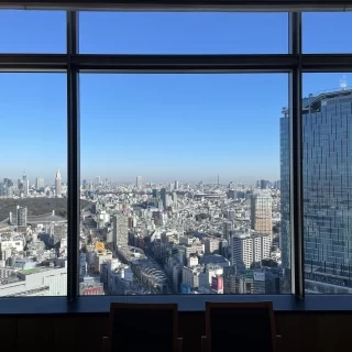 39階の会場からの眺め