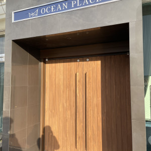 チャペル・披露宴会場の入り口|609789さんのOCEAN PLACE（オーシャンプレイス）の写真(1399202)