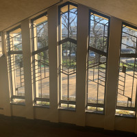 挙式会場の窓