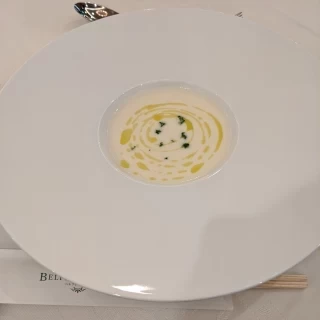 カブのポタージュ。美味しかったー！