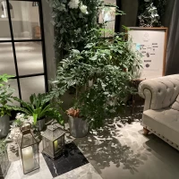 エントランス周りも可愛かったです！