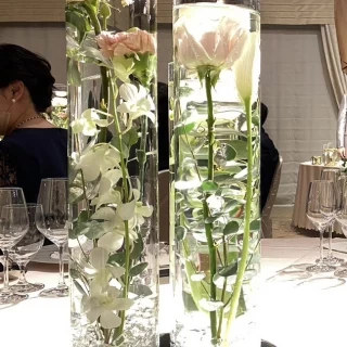 ゲストテーブル装花