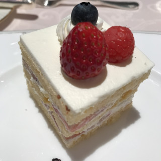 試食のケーキ