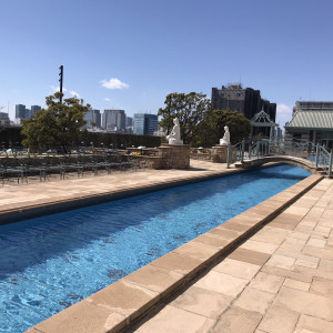 プールもあり野外撮影も可能|610057さんのホテル イースト21東京 オークラホテルズ＆リゾーツの写真(1682887)