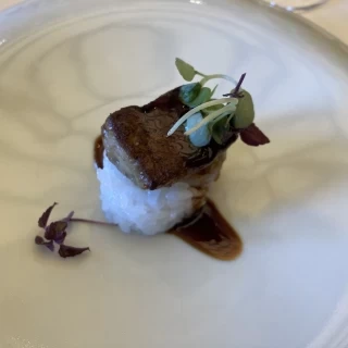 フォアグラ寿司でした