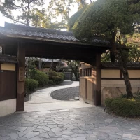 披露宴会場に入るところです。和な雰囲気でとてもステキです