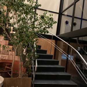 こちらから友人は階段を上がって待合に行ってもらいます|610266さんのAMANDAN TERRACE ～アマンダンテラス～の写真(1550357)