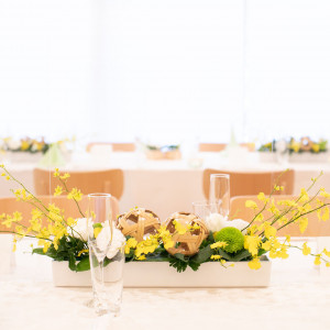 テーブル装花|610268さんの川越氷川神社・氷川会館の写真(1398533)