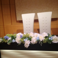 メインテーブル装花
