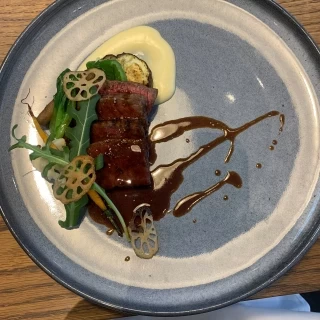 試食のお肉