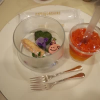 新郎新婦の控え室で出たサービス品