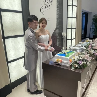 新郎新婦席