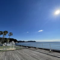 テラスからの景色