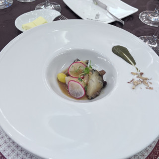 鮑料理。