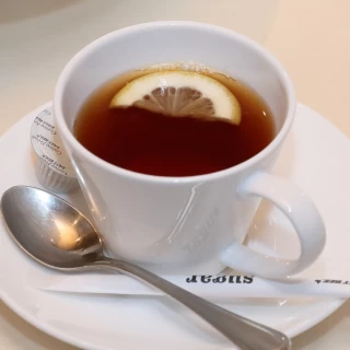 実家の紅茶を使ってくれました。