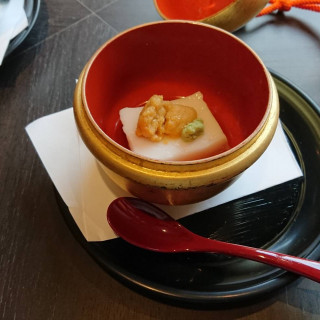 ウニと胡麻豆腐